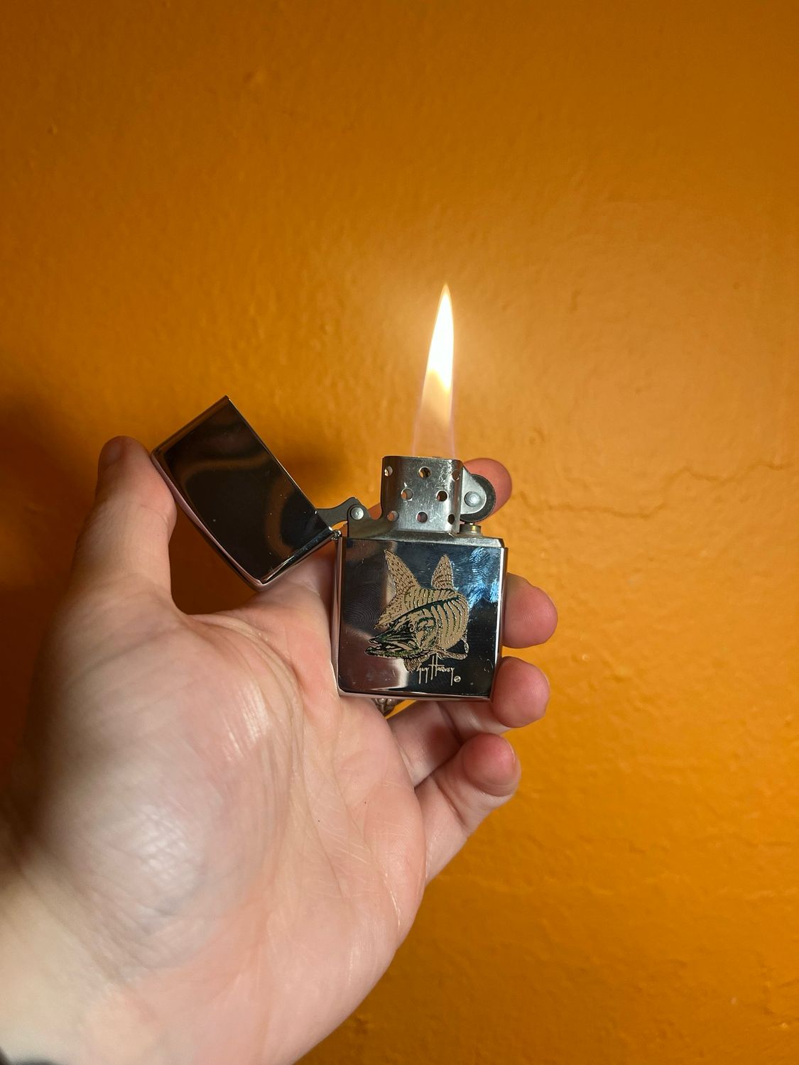 1993 Guy Harvey Pike Zippo Lighter