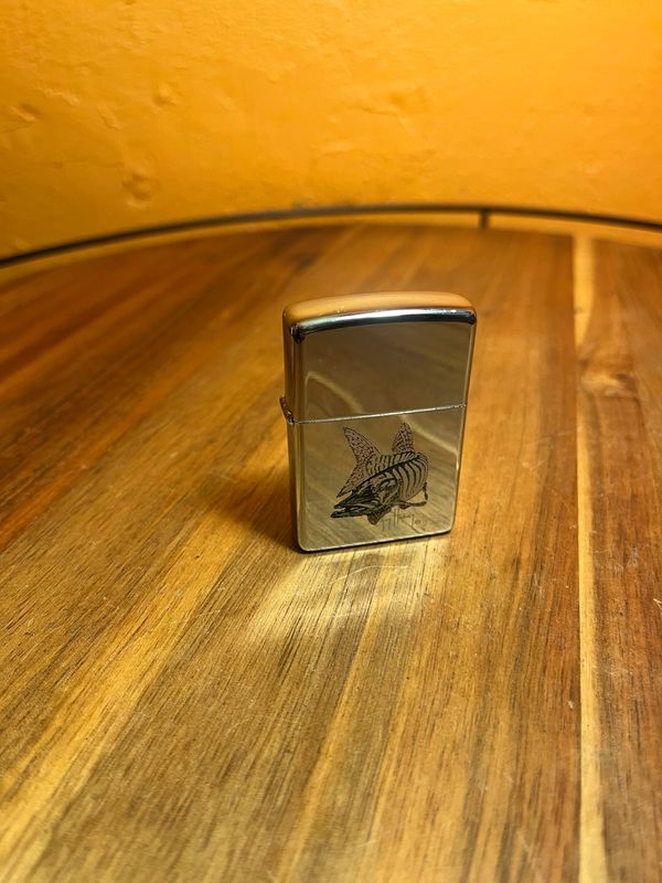 1993 Guy Harvey Pike Zippo Lighter