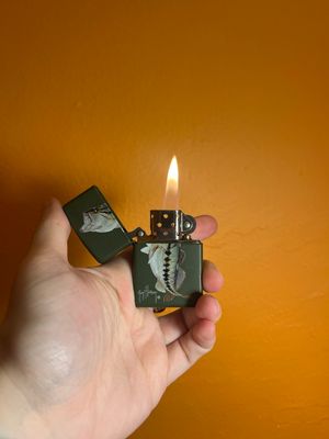 2004 Guy Harvey Bass Green Zippo Lighter