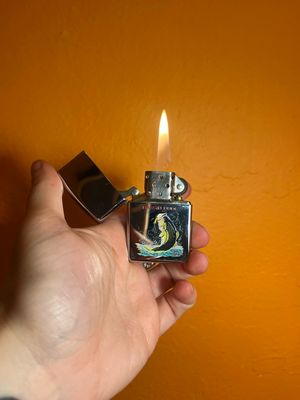 1993 Bassin Dude Fishing Zippo Lighter