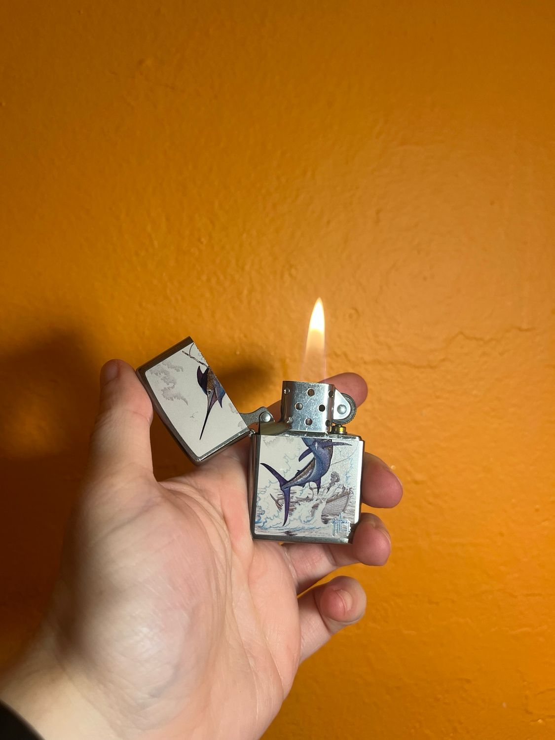 2010 Guy Harvey Swordfish Catch Zippo Lighter