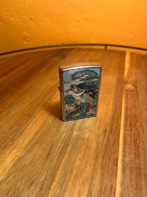 2006 Guy Harvey Lily Pond Zippo Lighter