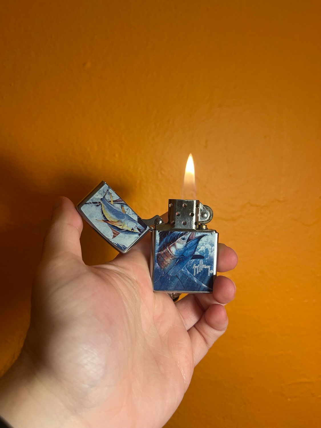 2006 Swordfish Hunt Guy Harvey Zippo Lighter