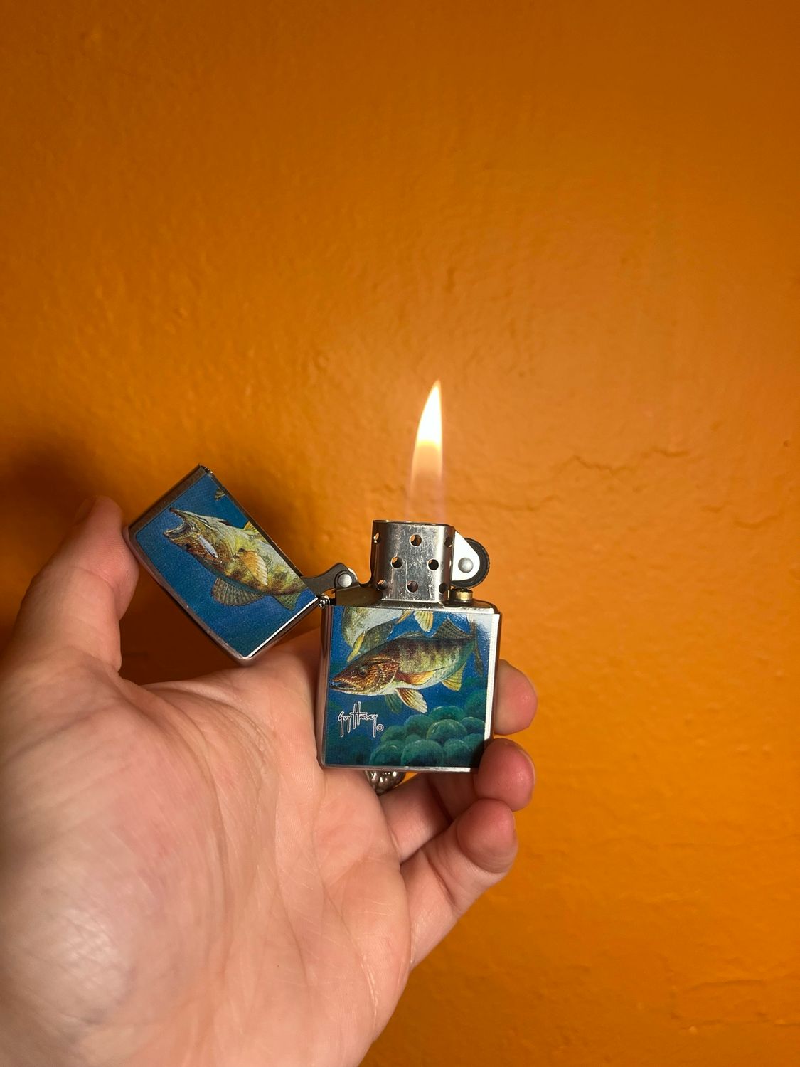 2007 Guy Harvey Stream Zippo Lighter