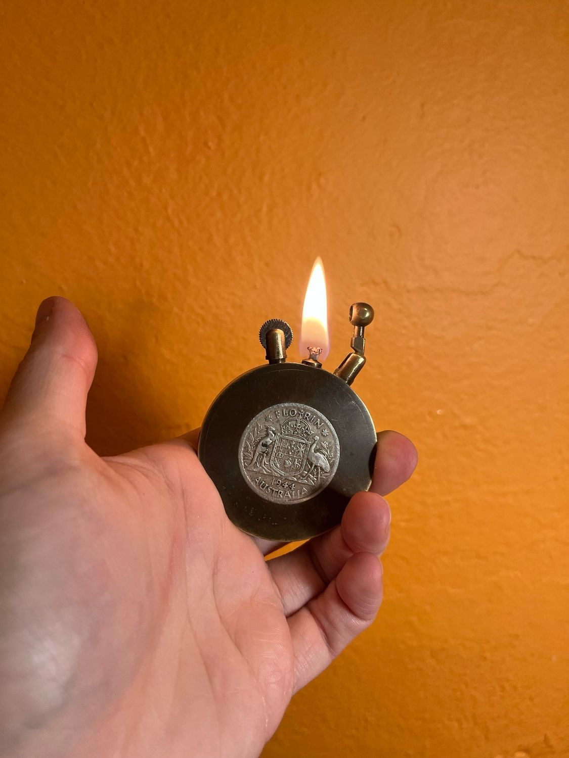 1940s Australian Coins Trench Lighter