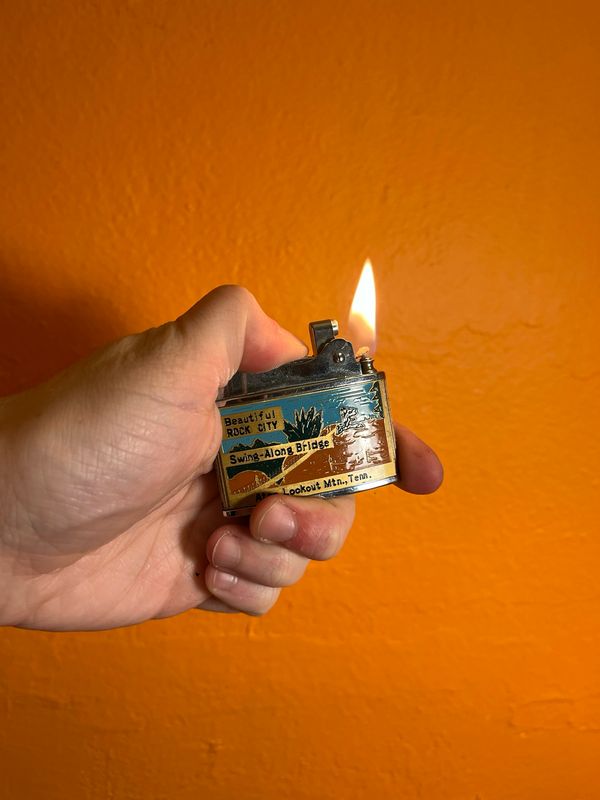 Lookout Mountain TN Souvenir Flat Lighter