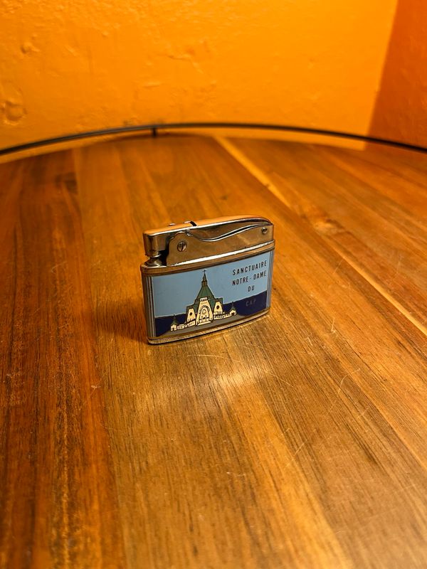 Notre Dam Du Cap Cathedral Souvenir Flat Lighter