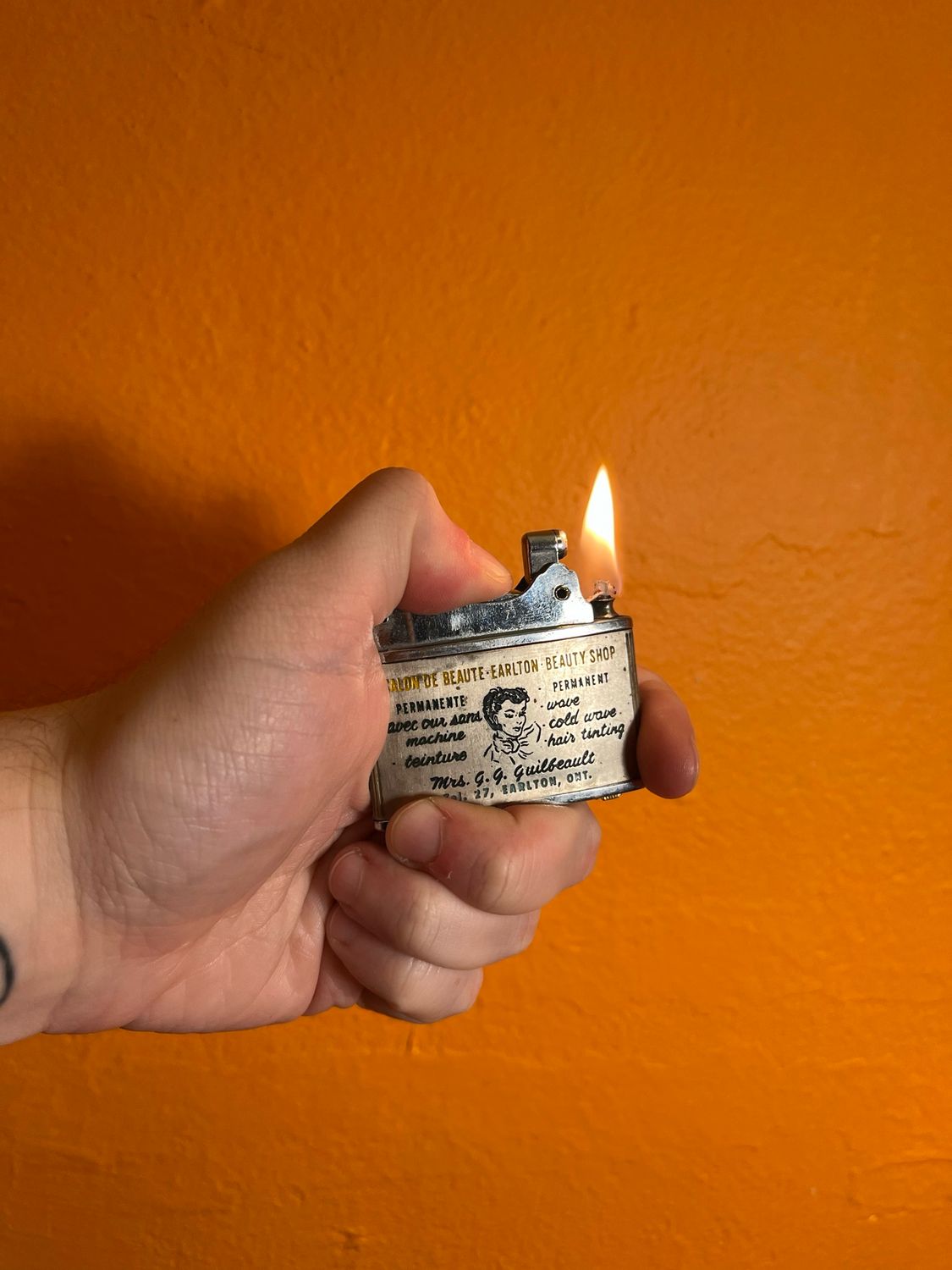 Guilbeault Businesses Flat Lighter