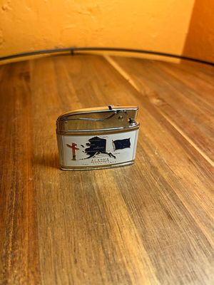 Totem Bowl Haines Alaska Formline Souvenir Flat Lighter
