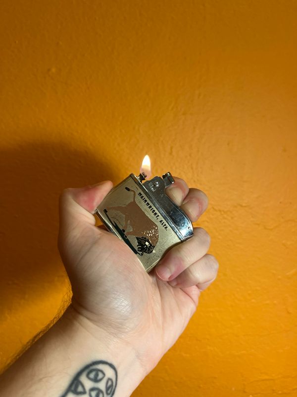 Wainwright Alberta Canada Souvenir Flat Lighter