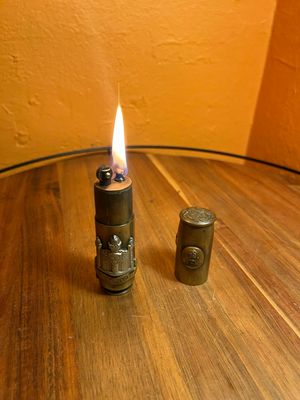 Cambridgeshire Spent Ammo Trench Table Lighter