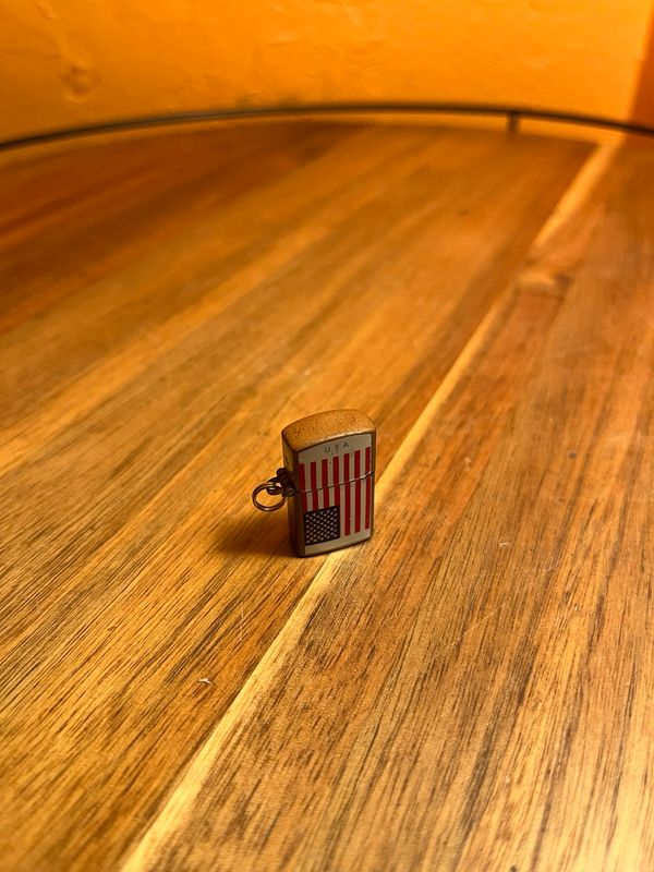 American Flag Mini Keychain Lighter