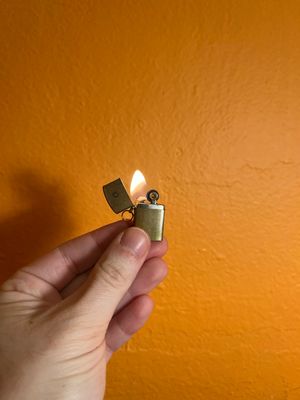Brass Mini Keychain Lighter