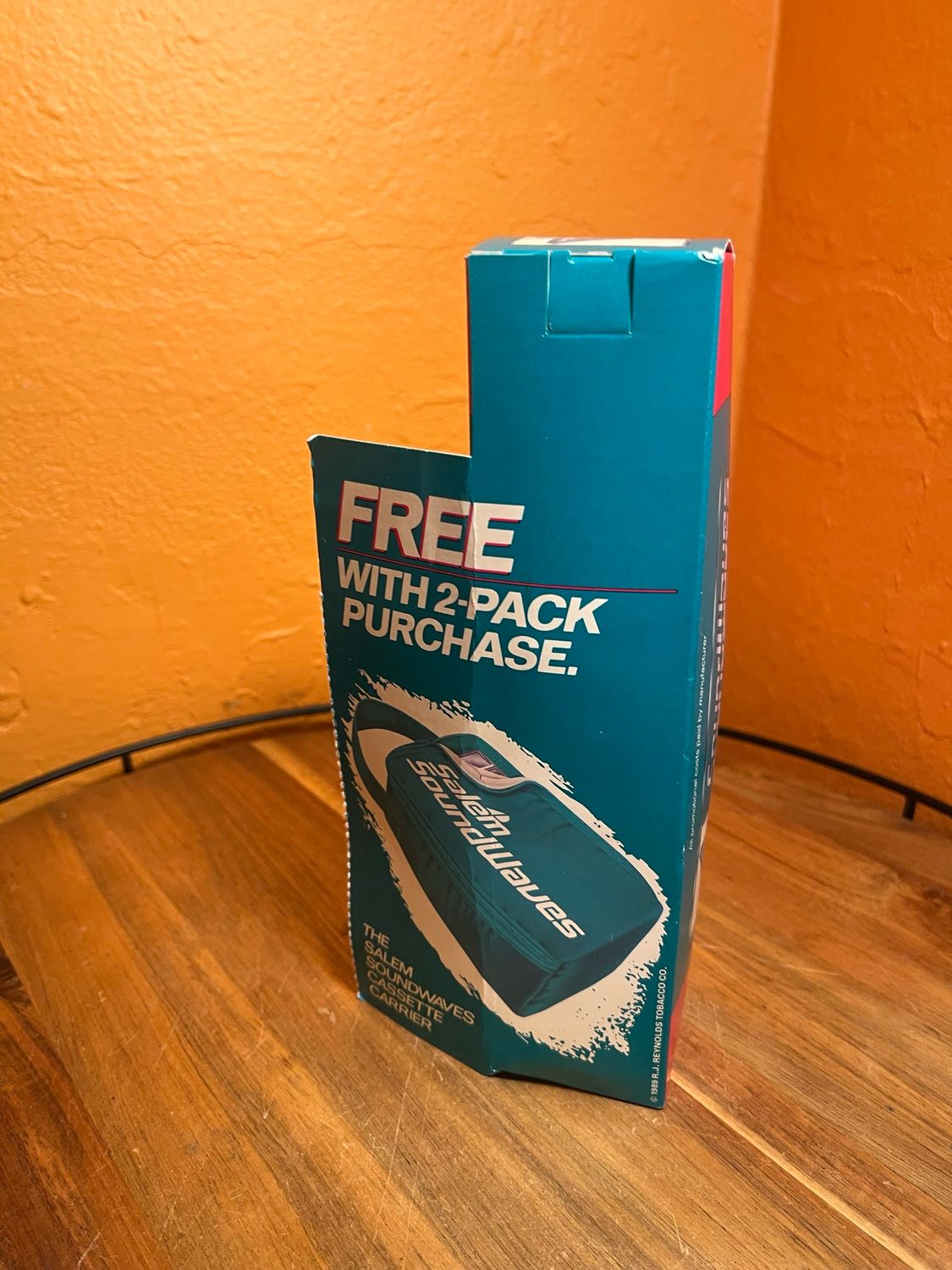 1990s Salem Soundwaves Cassette Carrier