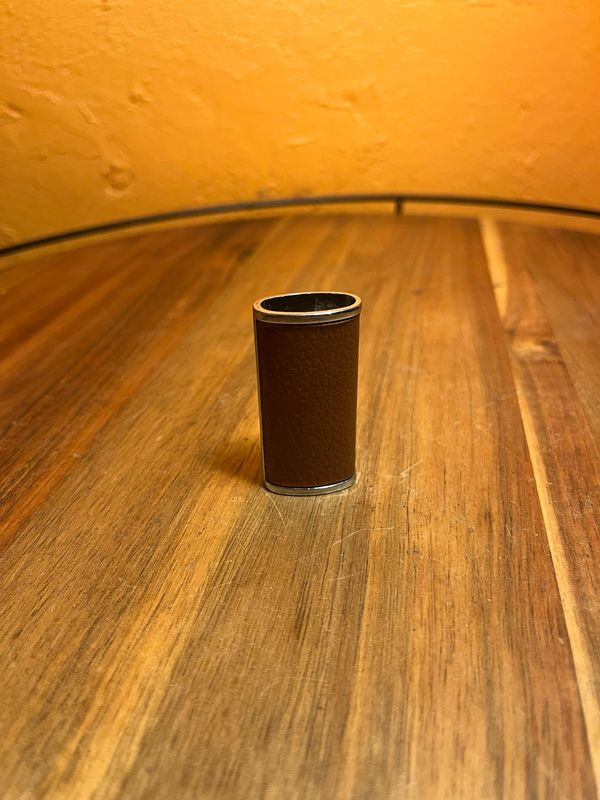 Faux Leather Mini BIC Lighter Cover Sleeve
