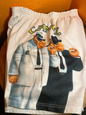 1990s Camel Hard Pack Pair One Size Shorts