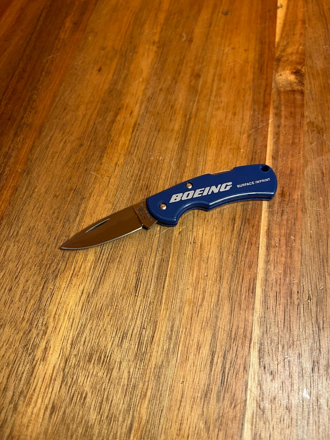 Salesman’s Sample Boeing Zippo Folding Knife