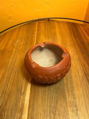 Raw Ceramic Ashtray