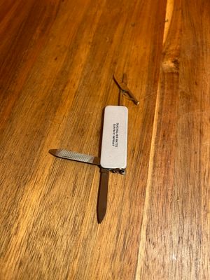 Salesman Sample Kendall Racing Car Zippo Keychain Multitool Knife