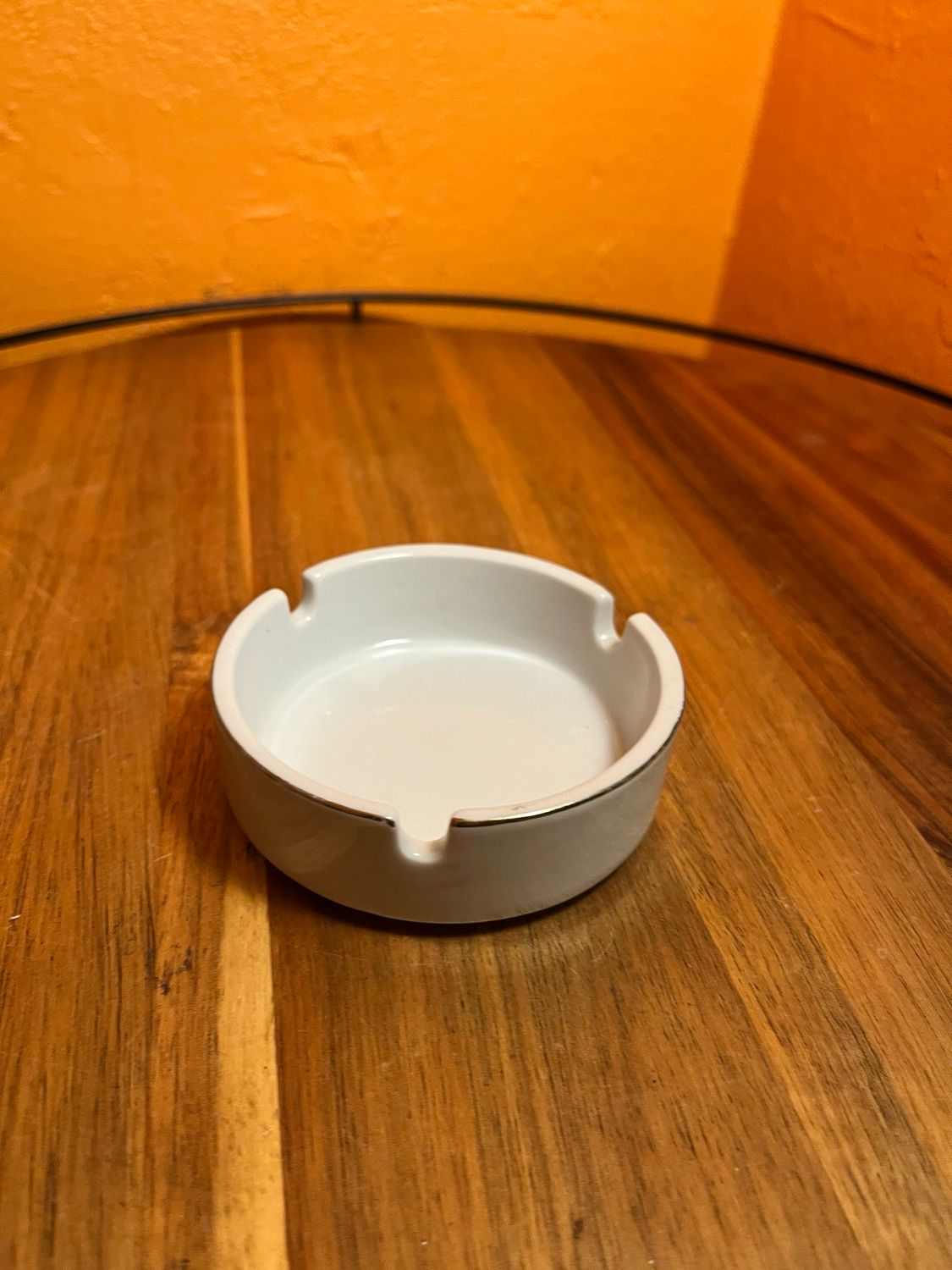 Gilded Edge Ashtray