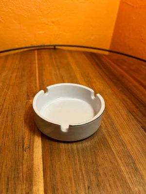 Gilded Edge Ashtray