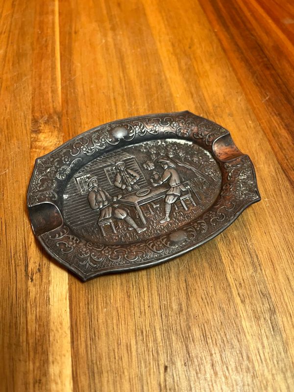 European Historical Scene Ashtray