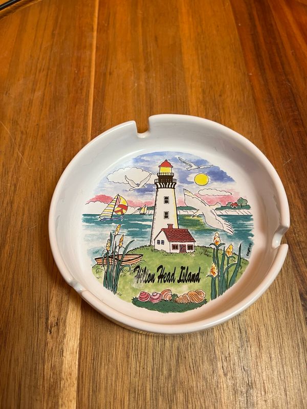 Hilton Head Island Souvenir Ashtray