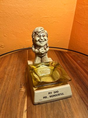 1973 My Dad Mr Wonderful Ashtray