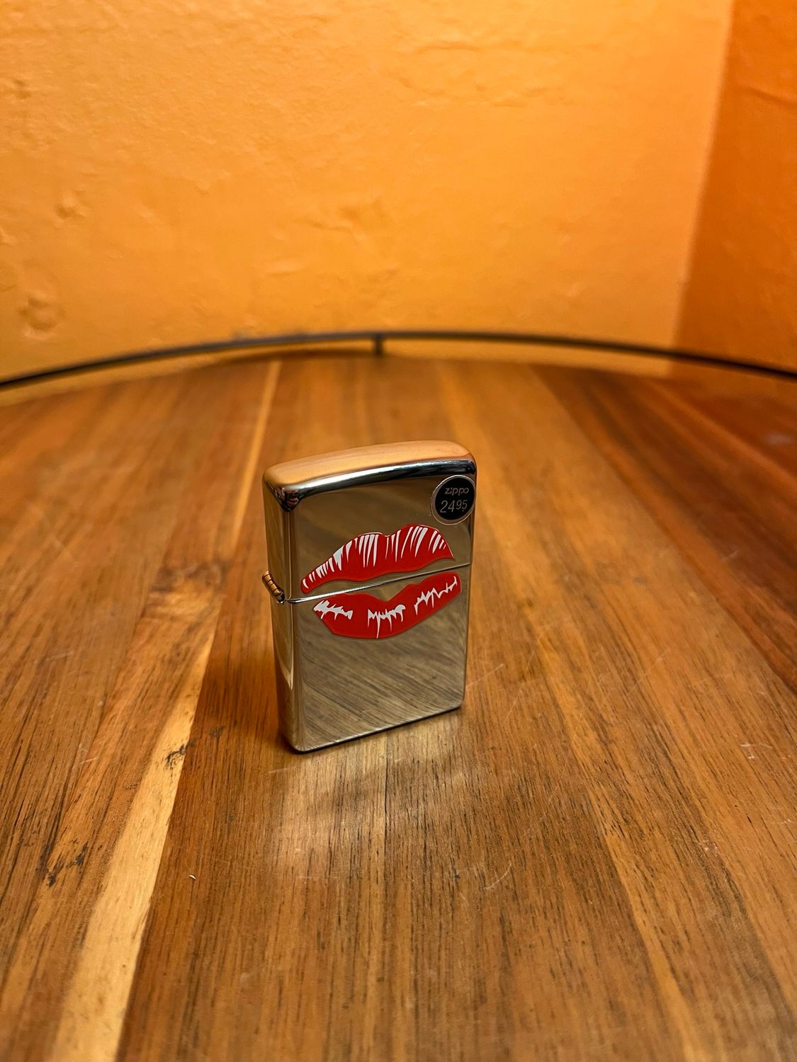 2007 Hot Lips Sealed Unstruck Zippo Lighter
