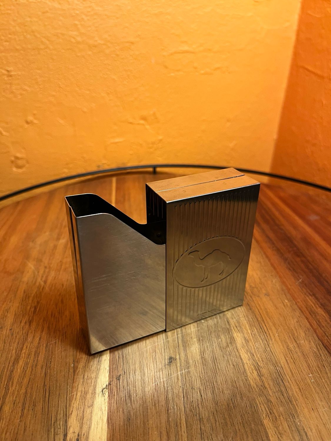 1990s Slide Open Camel Cigarette Case