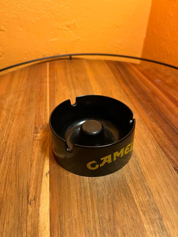 Camel Black Ashtray