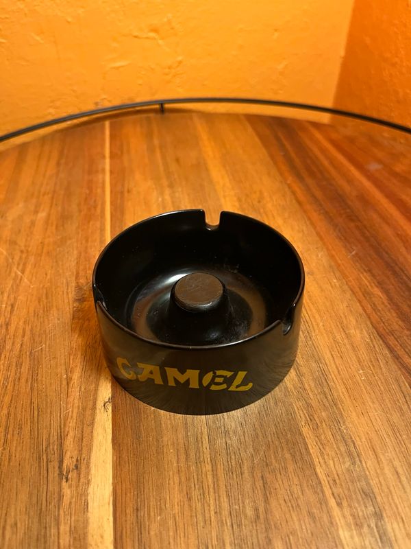 Camel Black Ashtray