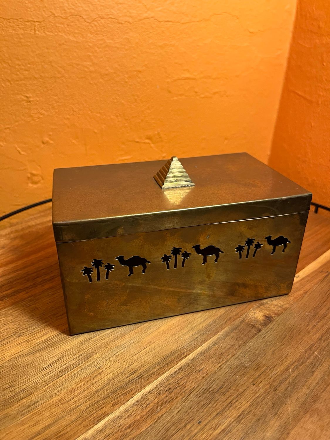 Camel Brass Box