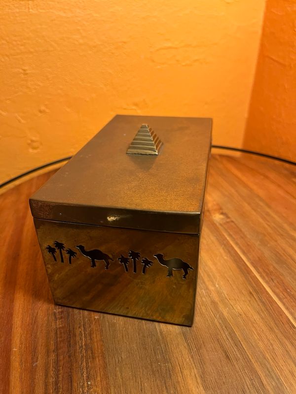 Camel Brass Box