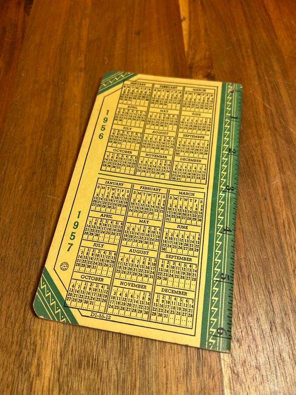 1956-57 Farmer’s Pocket Ledger