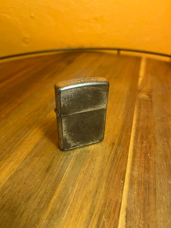 1950s Hunter With Hound Zippo Lighter