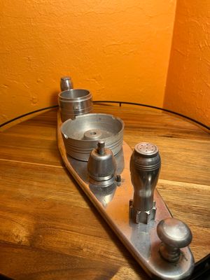 Upcycled Propeller Blade Smoking Set