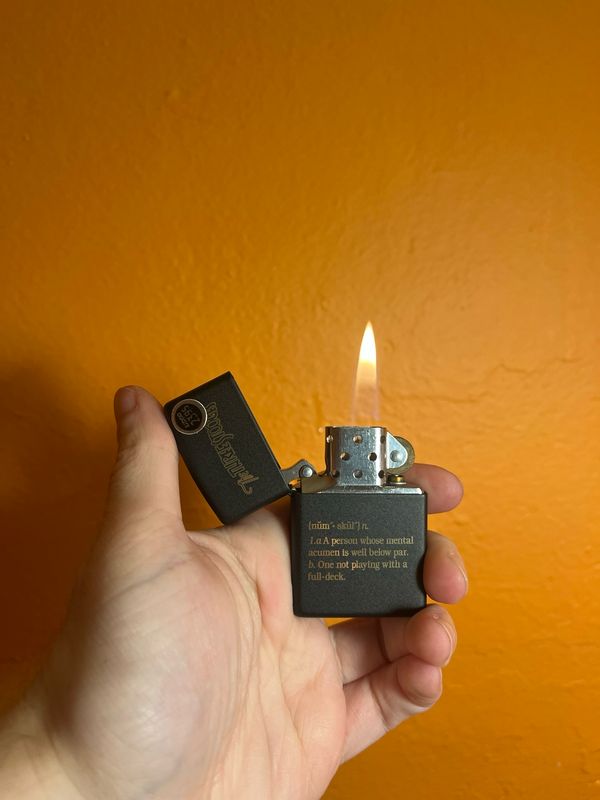 1996 The Three Stooges Numbskull Definition Zippo Lighter