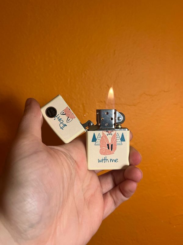 2017 Don’t Fox With Me Millennial Humor Zippo Lighter