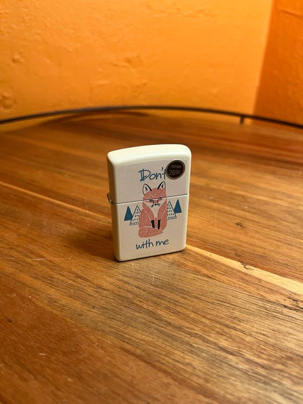 2017 Don’t Fox With Me Millennial Humor Zippo Lighter