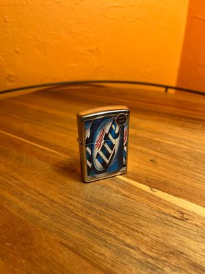 2012 Textured Miller Lite Zippo Lighter