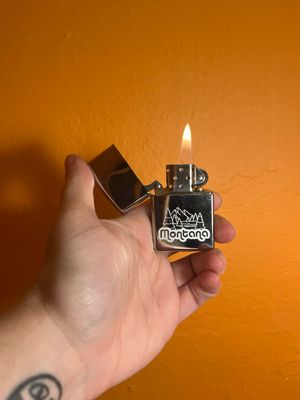 2017 Montana Mirrored Souvenir Zippo Lighter