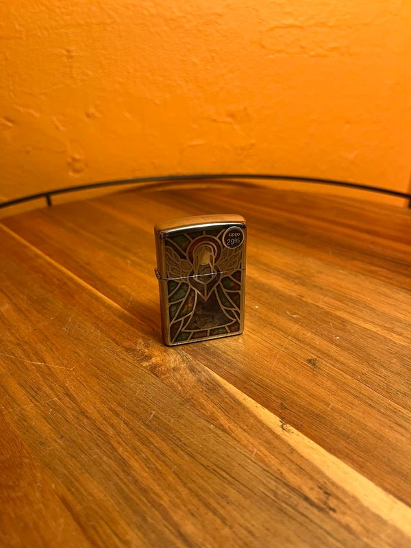 2017 Stained Glass Angel Zippo Lighter
