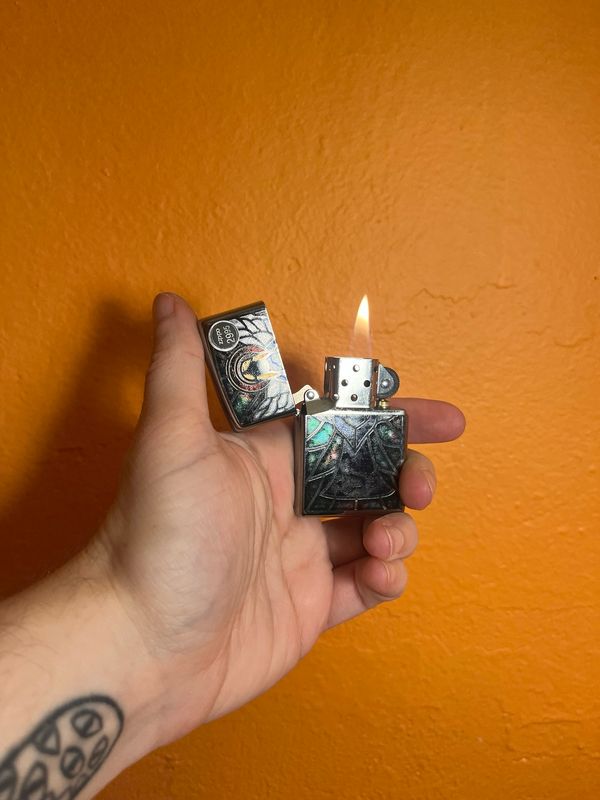 2017 Stained Glass Angel Zippo Lighter