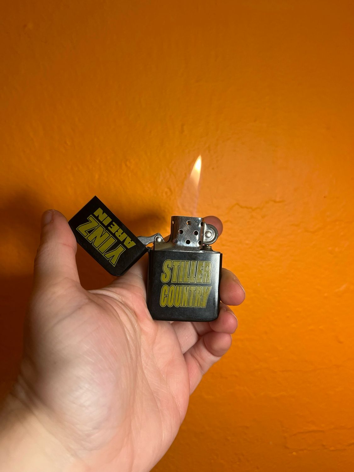 Yinz Are In Stiller Country Flip Top Lighter