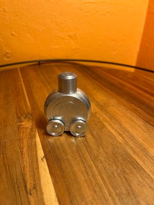 Souvenir Of Lemagne German Made Rolling Table Lighter