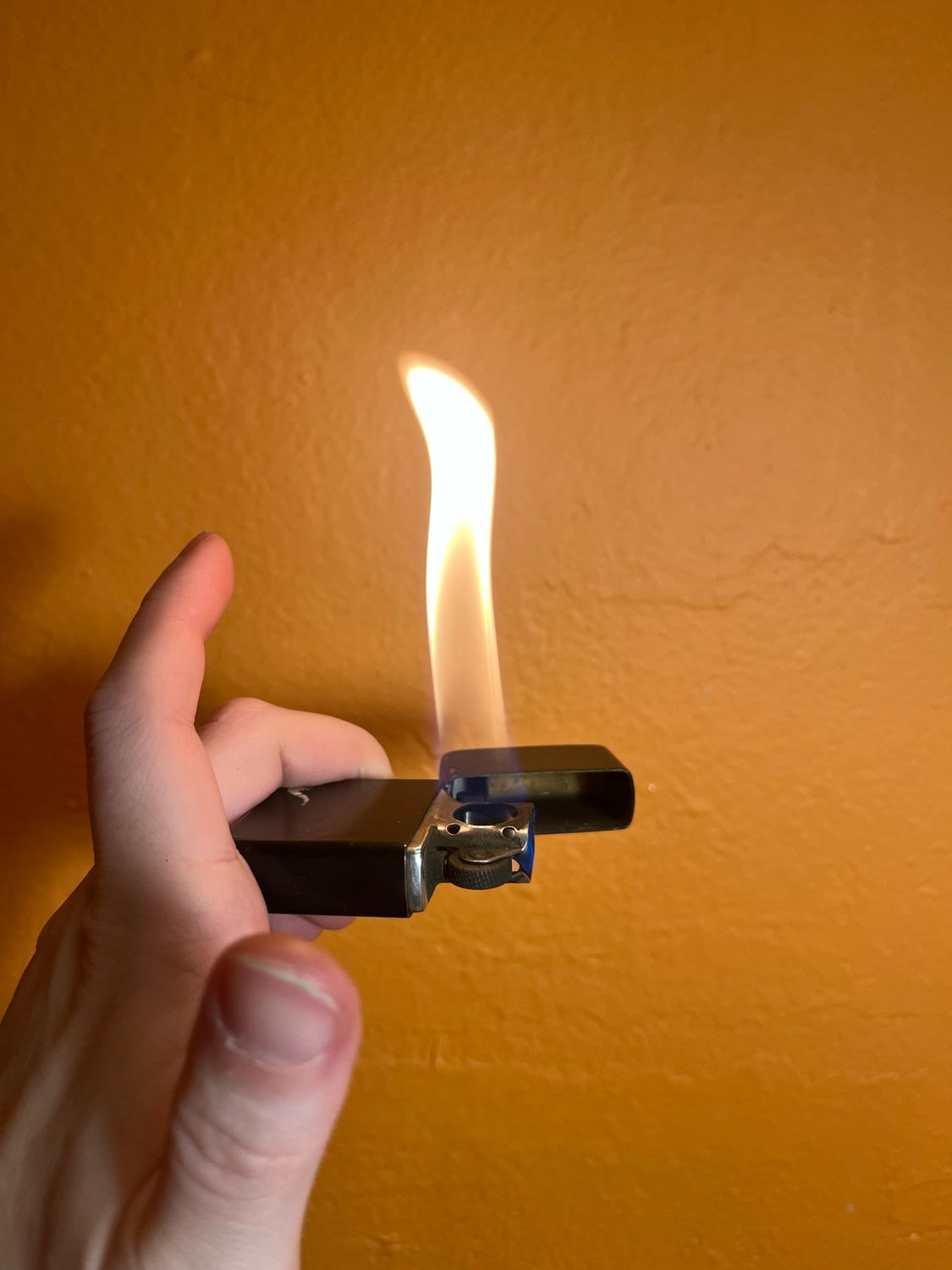 1990s Black Zippo Pipe Lighter