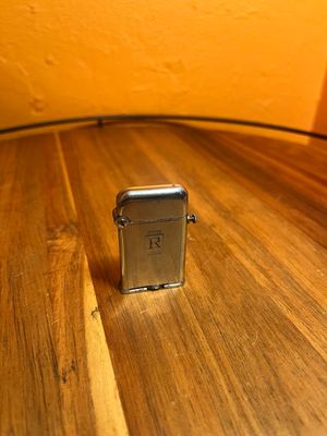 Customized ‘R’ Thorens Switzerland Button Press Lighter