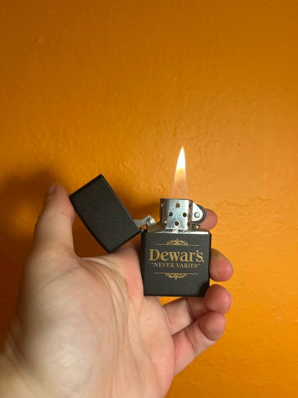 2007 Dewar’s Zippo Lighter