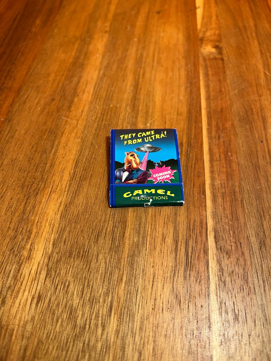 Camel They Came From Ultra Matchbook